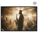 Illustration steampunk de l'ère du jazz