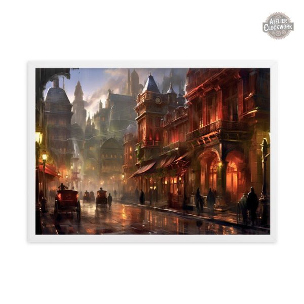 Art mural steampunk pour décoration intérieure