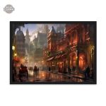 Tableau inspiré du mouvement steampunk