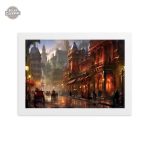 Oeuvre d'art steampunk sur toile