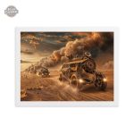 Tableau d'art moderne inspiré du steampunk