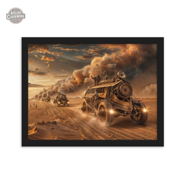 Tableau décoratif au design steampunk unique