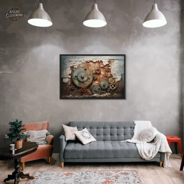 tableau-style-industriel-1 Tableau Style Industriel