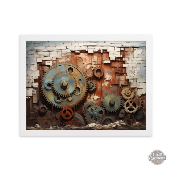 Illustration steampunk pour un décor audacieux
