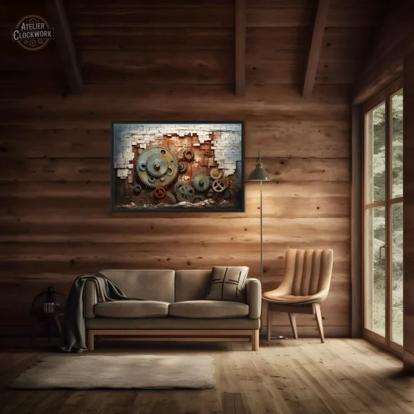 Tableau décoratif élégant au style vintage
