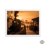 Tableau Train Vapeur pour décoration intérieure