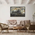 Tableau décoratif inspiré du design industriel