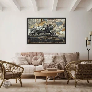 Tableau décoratif inspiré du design industriel