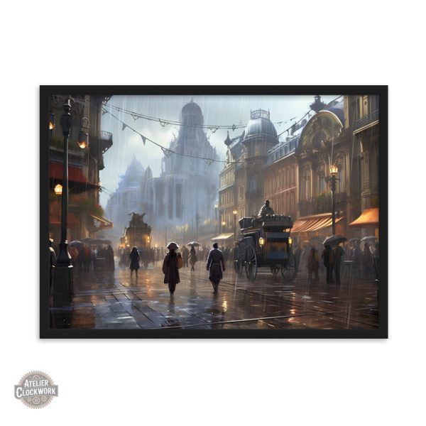 Tableau vintage de style steampunk pour intérieur