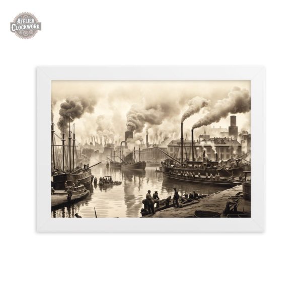 Tableau noir et blanc, touche rétro pour déco