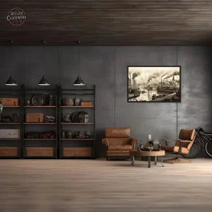 Affiche Steampunk décorative pour intérieur