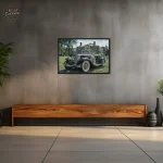 Tableau Vintage - Voiture Élégante