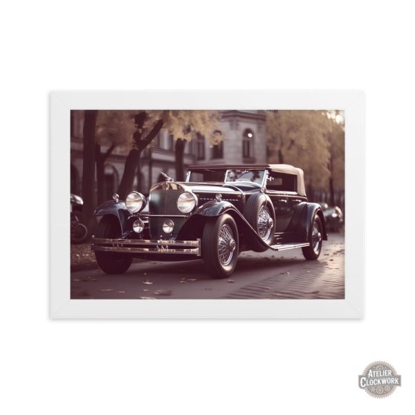 Art mural sur la culture steampunk automobile