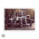 Décoration murale steampunk voiture vintage