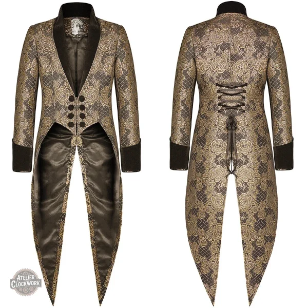 tailcoat-gothique-punk-rave-pour-homme-noir-or-brocart-st-7z03a4-1 Redingote Gothique Brocart Or pour homme