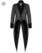 Style gothique avec redingote en brocart or