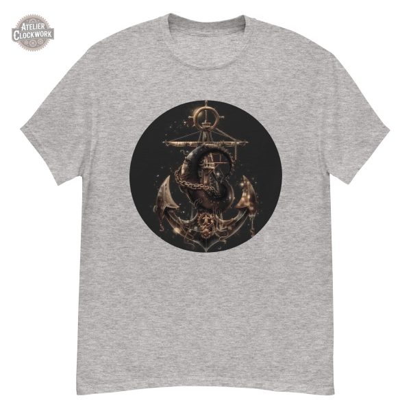 Confort et style avec le tee-shirt ancre marine