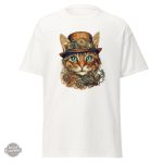 Tee shirt chat avec une touche steampunk