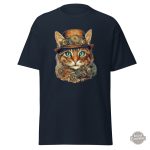Tee shirt unique chat dans un style steampunk
