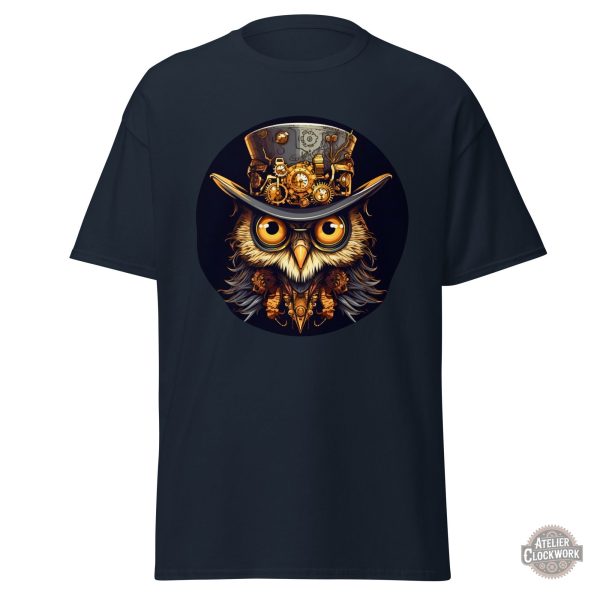 Style steampunk avec hibou adorable