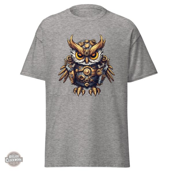 T-Shirt avec graphisme chouette vintage
