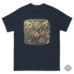 T-shirt motif chat inspiré du style steampunk