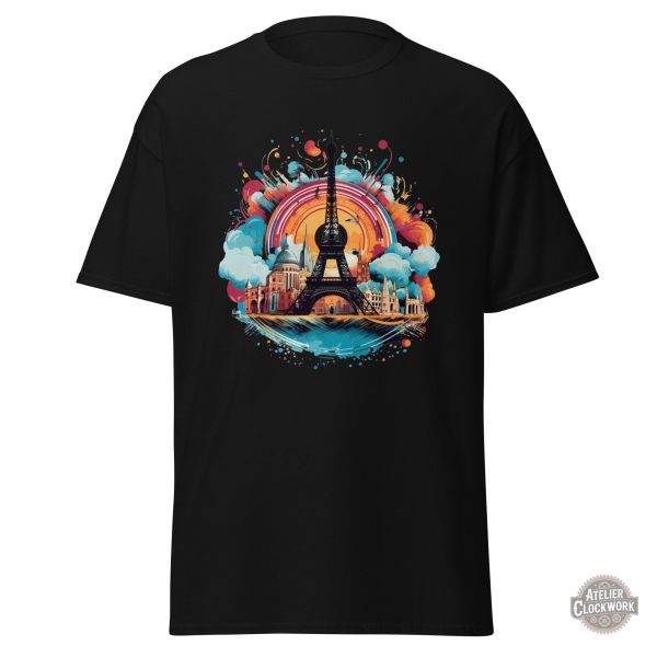 tee-shirt-paris-tour-eiffel-1 Tee Shirt Paris Steampunk - Tour Eiffel
