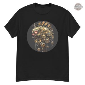 Tee Shirt Poisson Steampunk, style unique et original