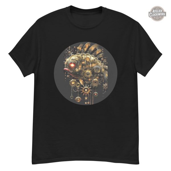 tee-shirt-poisson-steampunk-1 Tee Shirt Poisson Steampunk, style unique et original