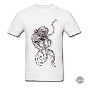 Tee Shirt Steampunk - Poulpe stylisé pour les amateurs