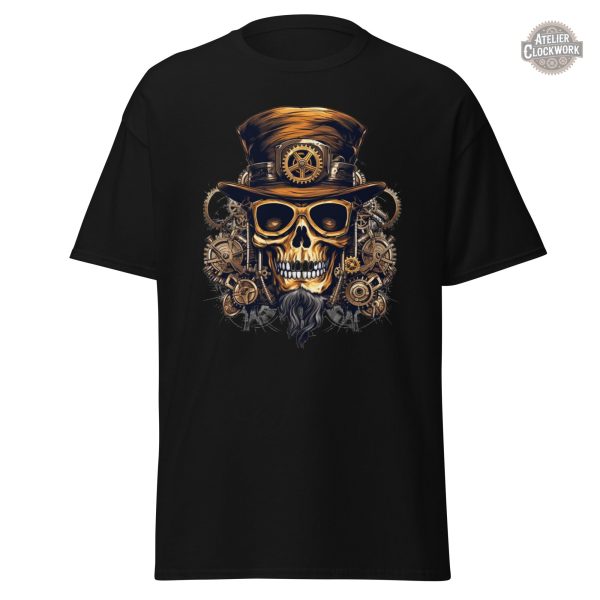 tee-shirt-tete-de-mort-1 Tee Shirt Tête de Mort Steampunk