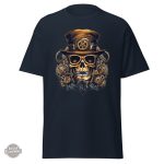 Tee Shirt tête de mort au style steampunk