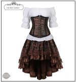 Costume femme steampunk, esprit d'aventure