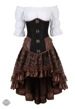 Look steampunk femme, parfaite pour les soirées à thème