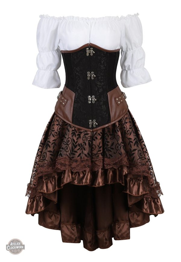Look steampunk femme, parfaite pour les soirées à thème