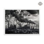 Affiche contemporaine steampunk pour décoration intérieure