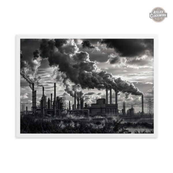Affiche contemporaine steampunk pour décoration intérieure