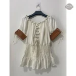 Blouse victorienne femme avec style rétro