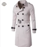 Manteau long homme style rétro chic