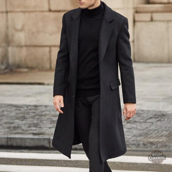 Gareth Lestrade : trench coat audacieux pour hommes