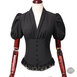 Tunique Femme Vintage - Mona Lisa, style steampunk
