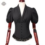 Tunique vintage femme, inspiration steampunk