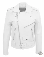 Veste en cuir PU pour homme moderne