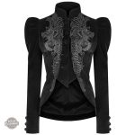 Veste steampunk femme, design gothique chic