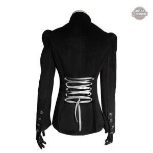 Veste Milady, fusion de mode gothique et steampunk