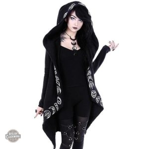 Veste Longue Gothique Femme Punk