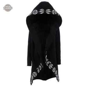 Veste gothique féminine au style punk