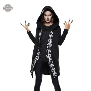 Veste longue au look punk pour un style audacieux
