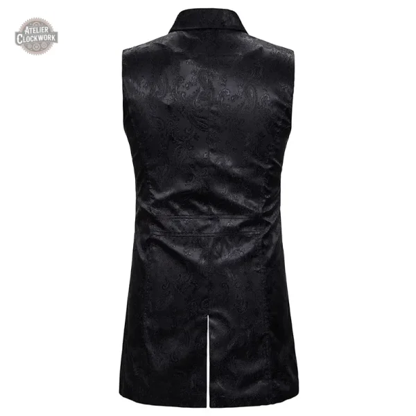 Veste dandy élégante pour homme, style steampunk