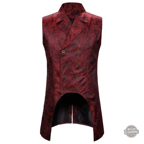 Veste longue au style victorien pour homme